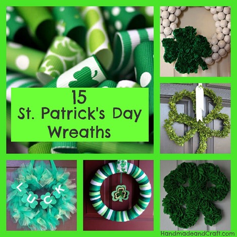 15 St. Patrick's Day Wreaths