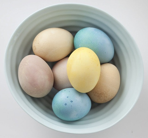 Naturally Dyed Eggs