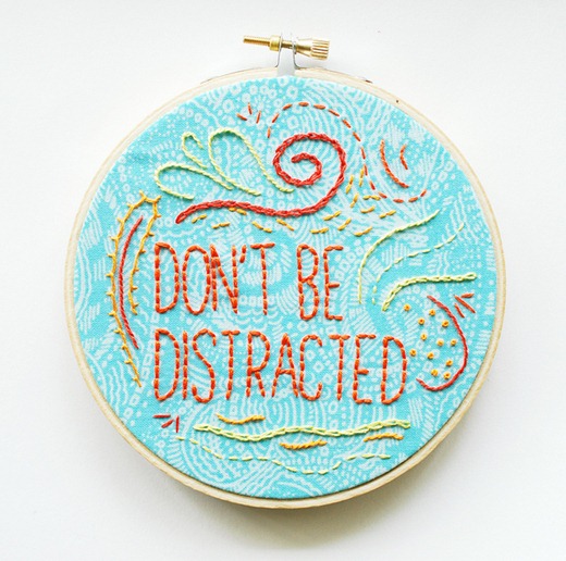 Don't be distracted pattern