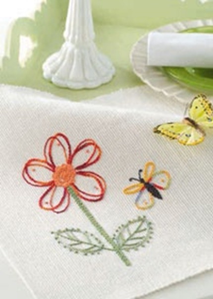 Flower Embroidery Pattern - free