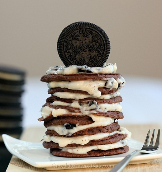 Oreo Cookie Pancake Recipe