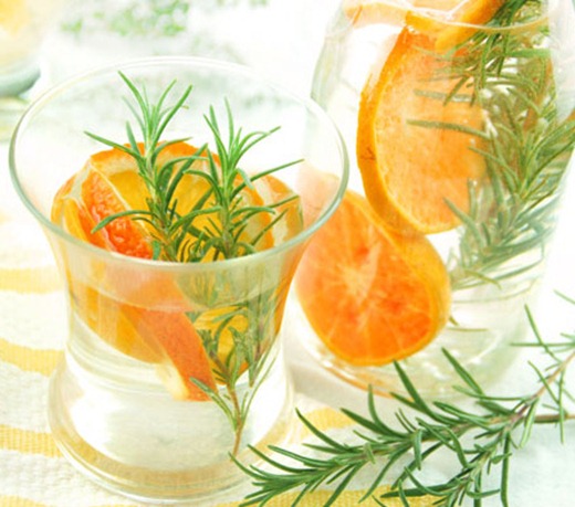 Rosemary Orange Water Recipe