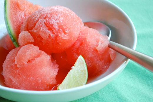 Watermelon Sorbet Recipe