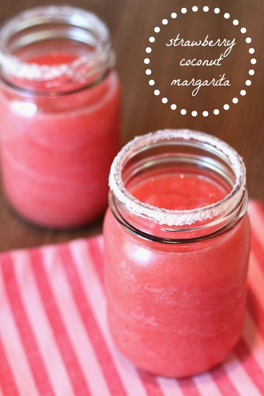 Strawberry Coconut Margarita Recipe