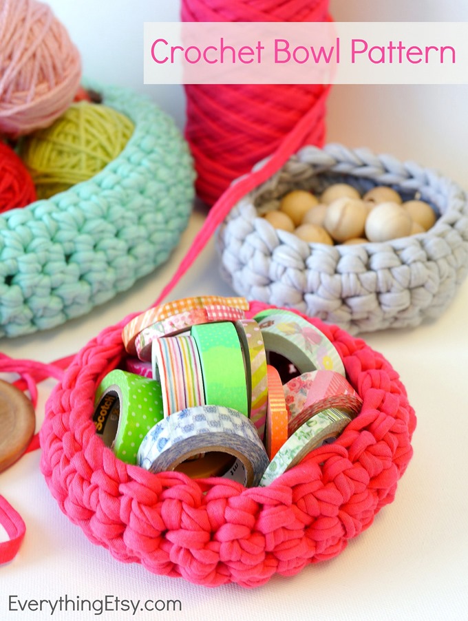 DIY Crochet Bowl