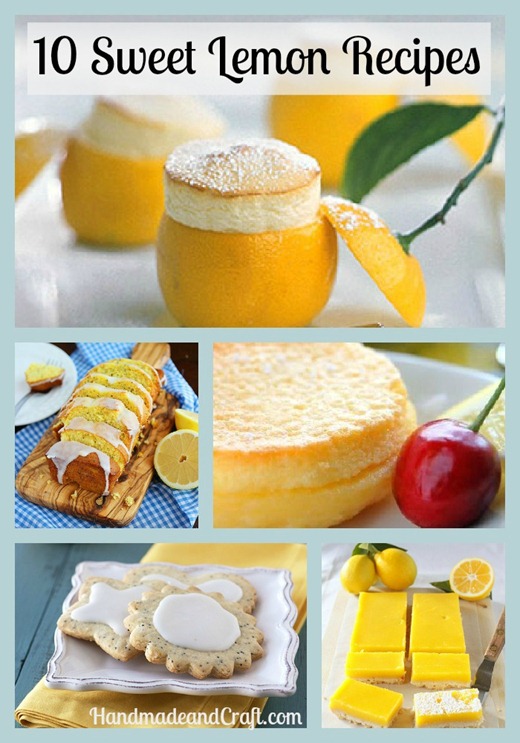 10 Sweet Lemon Treat Recipes