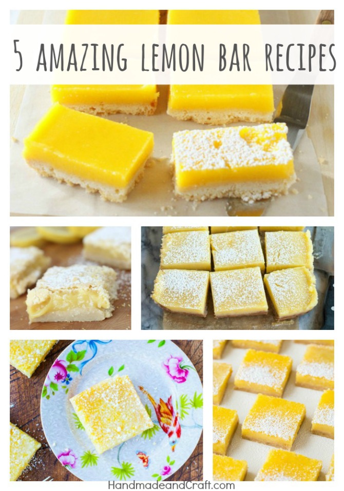 5 Amazing Lemon Bar Recipes