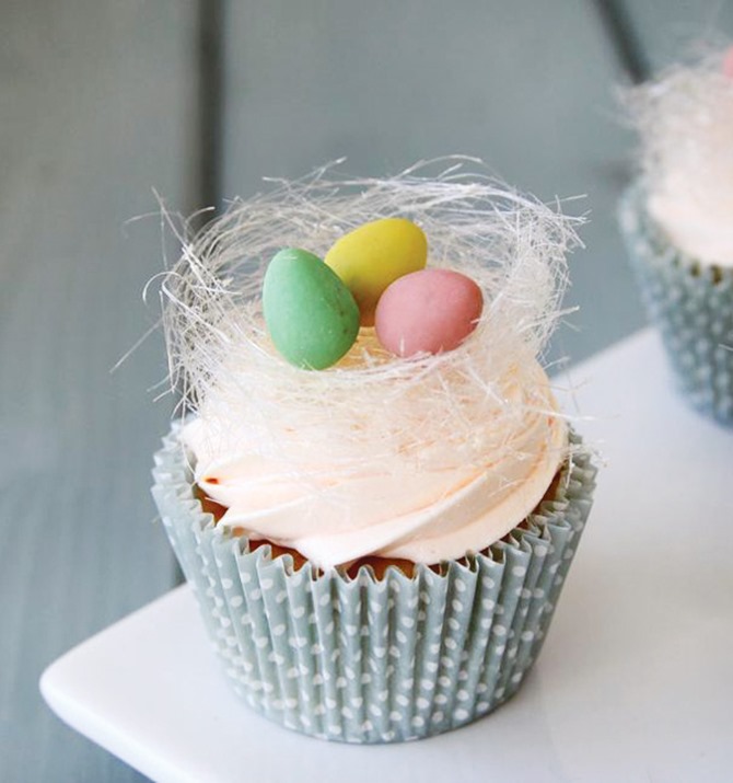 Easter Cupcake - Nest