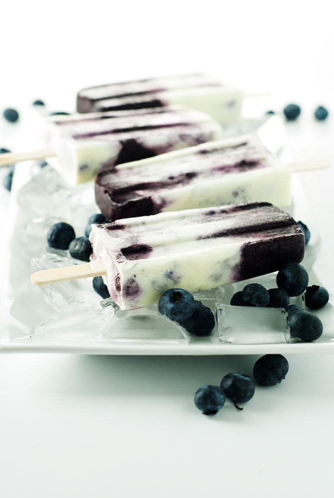 Blueberry Popscicle Recie