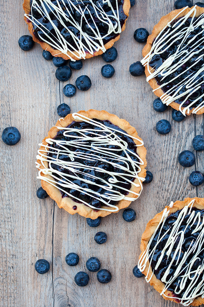 Blueberry Tart Recipe - HandmadeandCraft